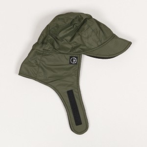 Polar Luke Flap Cap Grey Green